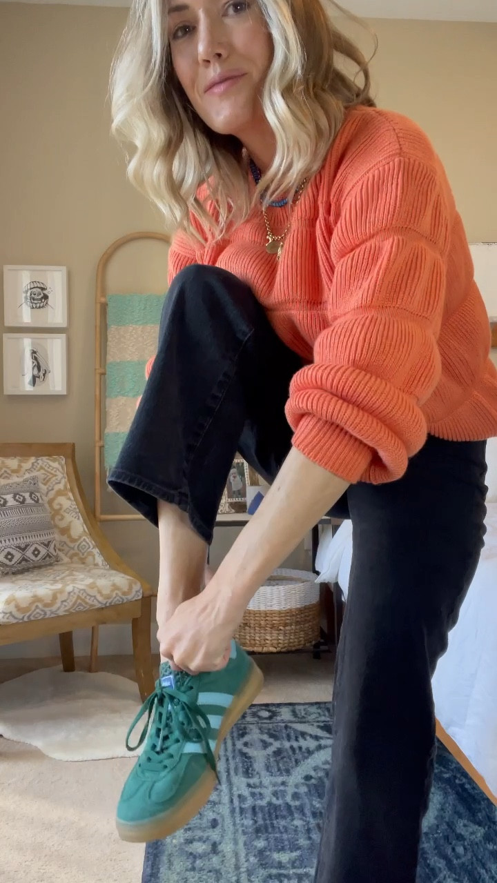 This sweater is so soft and doughy! I grabbed a small! These high waisted jeans are my fave as well! Madewell!

#LTKxPrime #LTKstyletip #LTKshoecrush