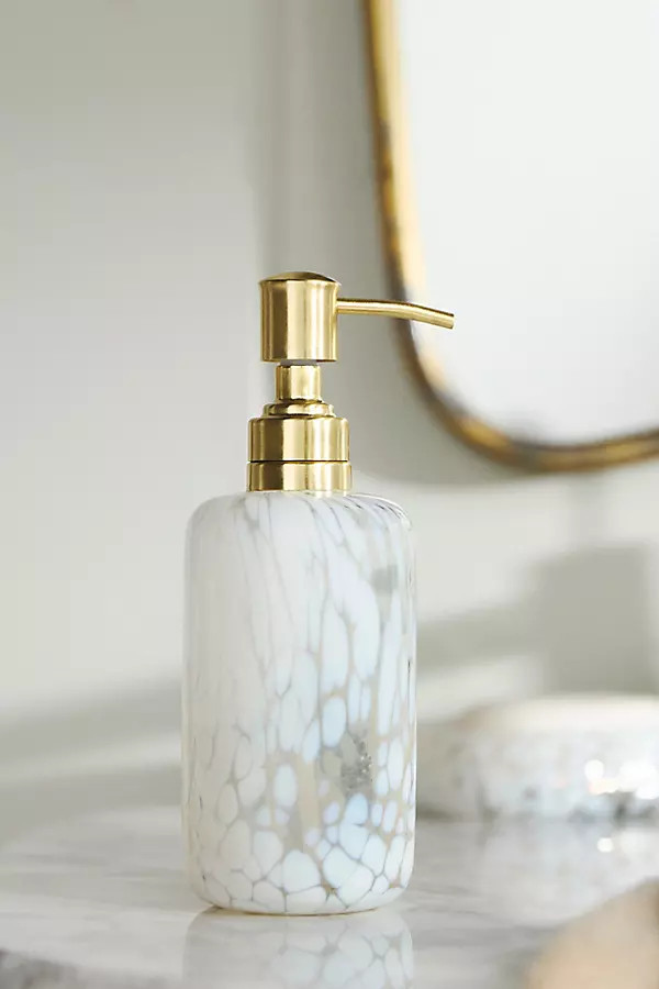 Bryn Glass Soap Dispenser | Anthropologie (US)