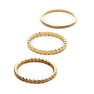 - Gold Ring Set - Adrianna Set | Macy's