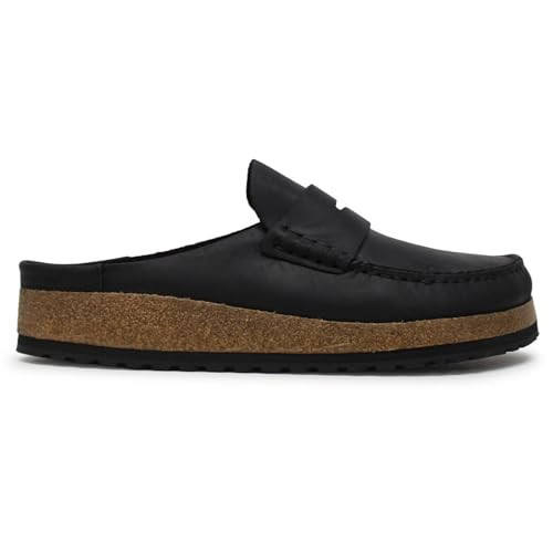Birkenstock 1025040143 Naples G Black Oil LTR R 43 | Amazon (US)