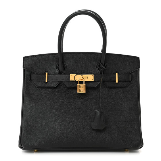 Epsom BIRKIN 30 Black | FASHIONPHILE (US)