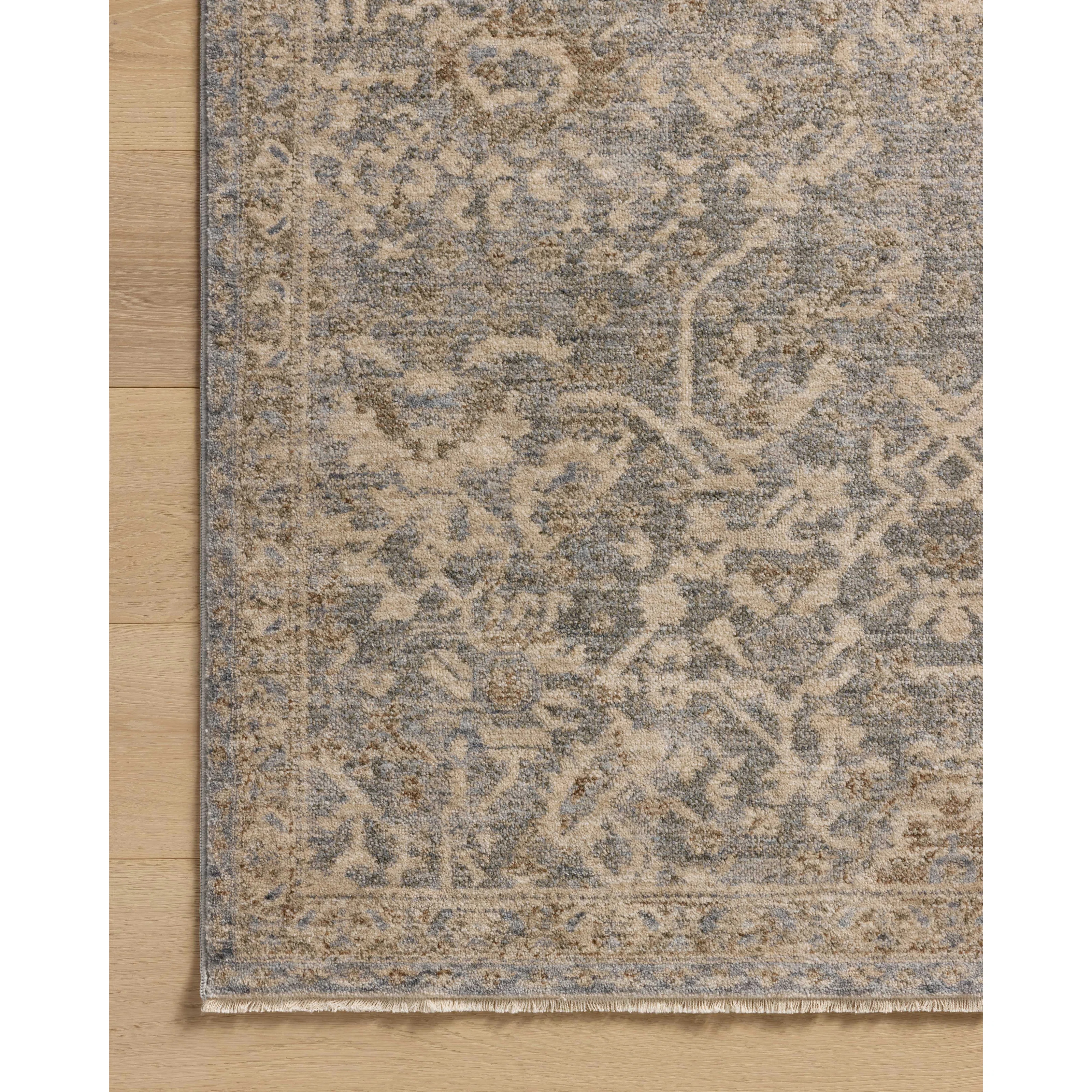Magnolia Home by Joanna Gaines x Loloi Junie Blue / Natural Area Rug | Wayfair North America