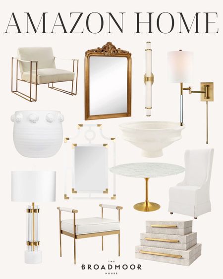 Amazon home, amazon finds, amazon must haves, found it on amazon, home decor, dining room, accent chair, living room, dining chair, mirror, sconce, decorative bowl, bench, table lamp, decorative boxes, living room seating, white and gold home, gold home, neutral home, modern home, white home, amazon furniture

#LTKFind #LTKhome #LTKstyletip