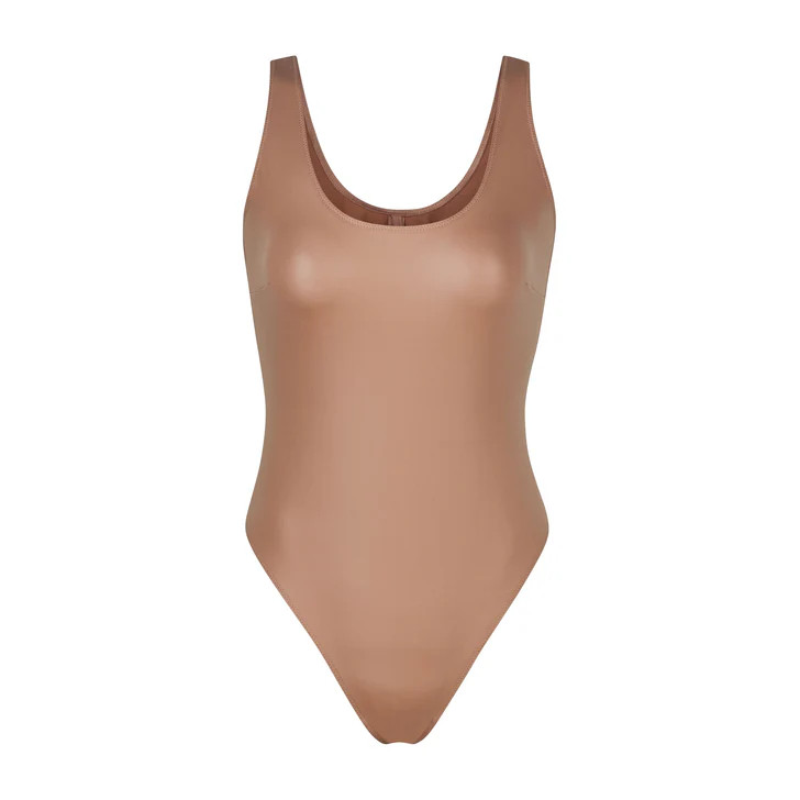 WET JERSEY TANK BODYSUIT | SKIMS (US)