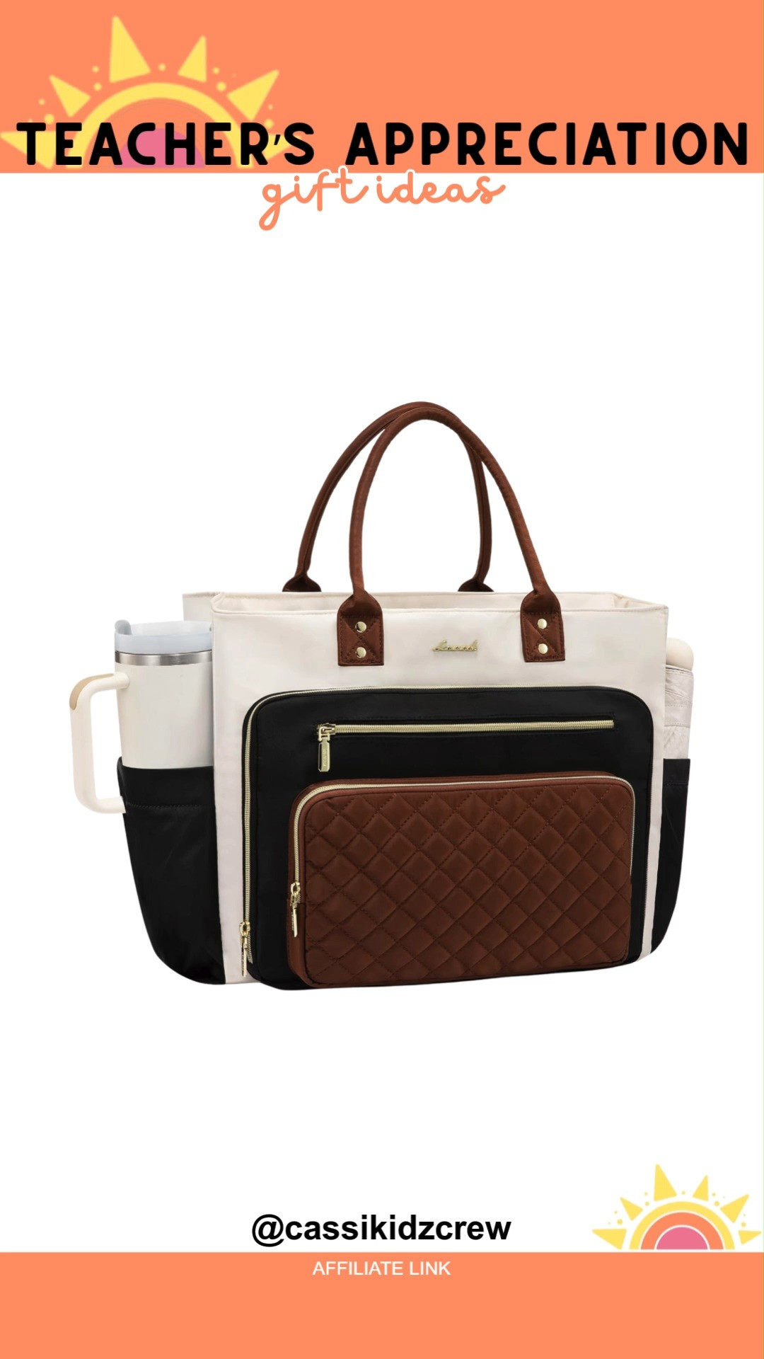 LOVEVOOK teacher tote bag blends chic design with practical space, making classroom days easier and stylish. A thoughtful gift that carries appreciation with every use 🎓👜🌟  

#LOVEVOOK #teachertotebag #teachergifts #graduationgifts #teacherappreciation #schoollife #giftideas #womensbag #totebagstyle #practicalgifts 

 #LTKdayinmylife #LTKSaleAlert #LTKTravel