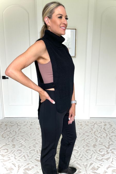Classy with a bit of sass. This open side turtleneck is a fun layering piece this season. And I’m loving the buttery soft seamless tanks from Vici Collection. Right now their entire is on the LTK fall sale if you shop through the app! #everypiecefits

#LTKsalealert #LTKworkwear #LTKSale
