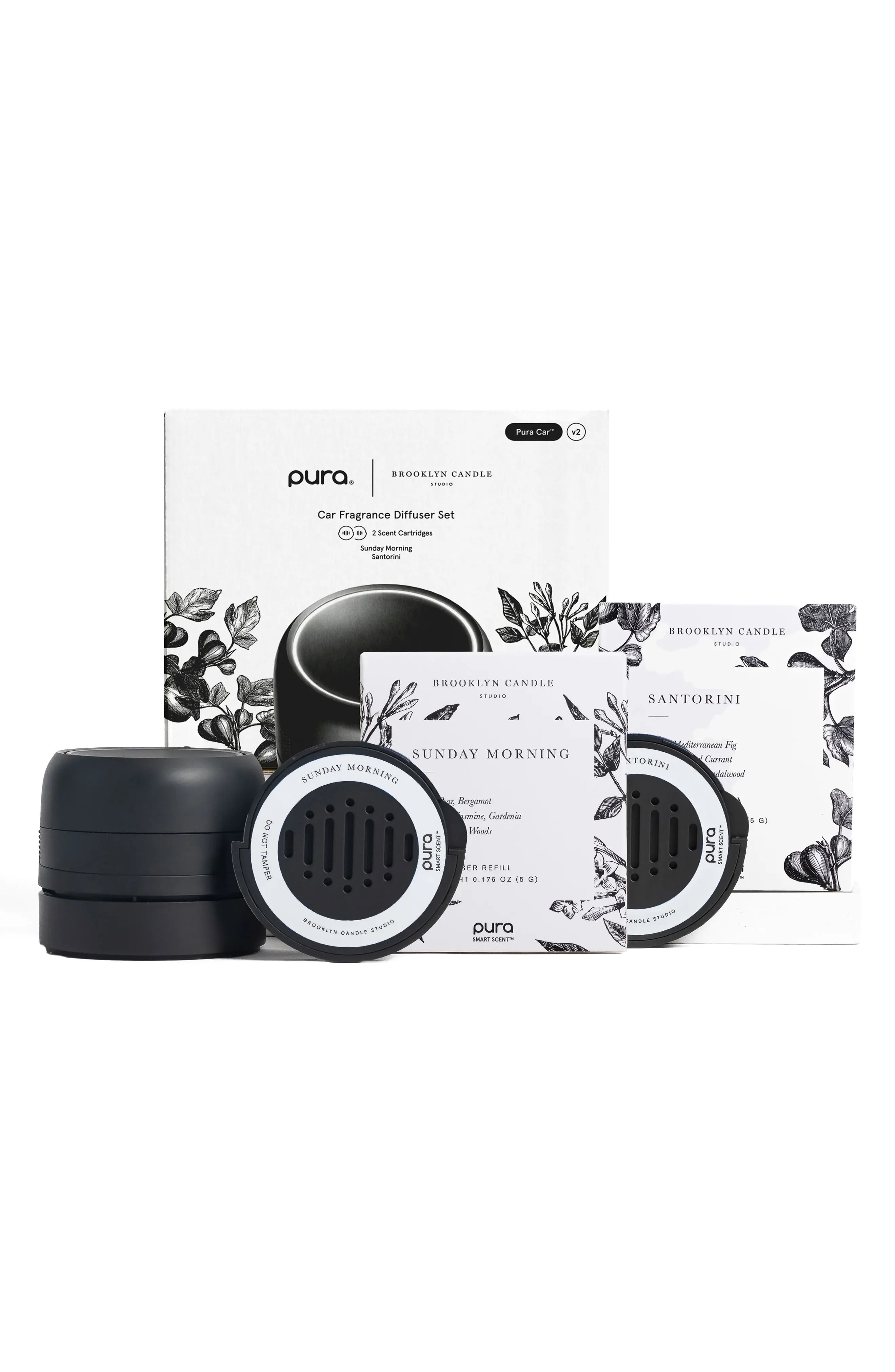 x Brooklyn Candle Studio Pro Car Diffuser Set $90 Value | Nordstrom | Nordstrom