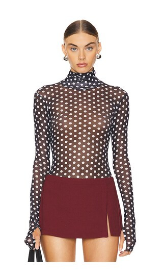 Avery Bodysuit in Polkadot | Revolve Clothing (Global)