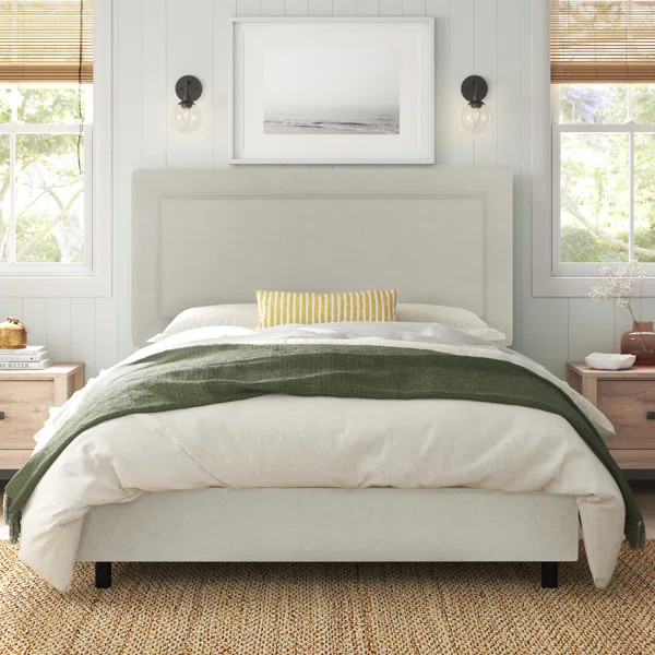 Arabella Upholstered Low Profile Standard Bed | Wayfair Professional