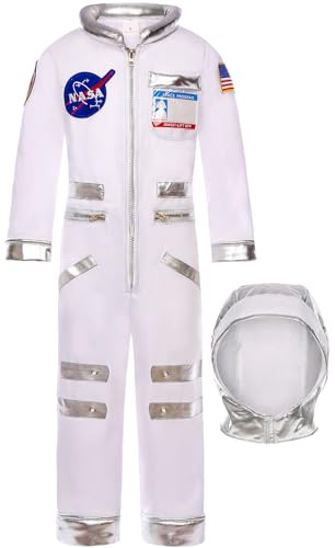 Astronaut Costume for Kids Halloween Dress Up Space Birthday Gifts | Amazon (US)