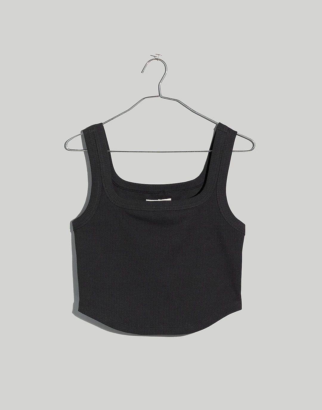The Tailored Crop Tank in Sleekhold | Madewell