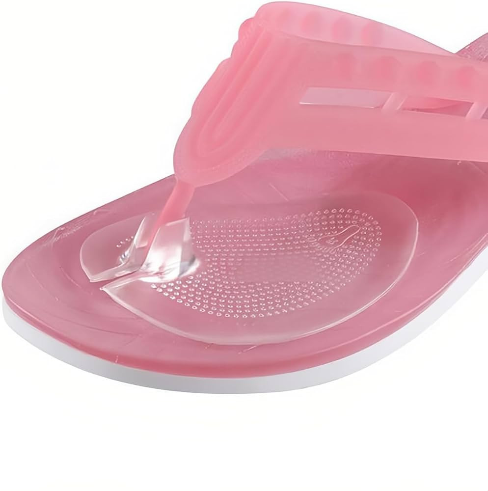 3 Pair Self-Adhesive Silicone Gel Forefoot Cushions Grip Pads Non Slip Pain Relief Sandal Insoles... | Amazon (US)