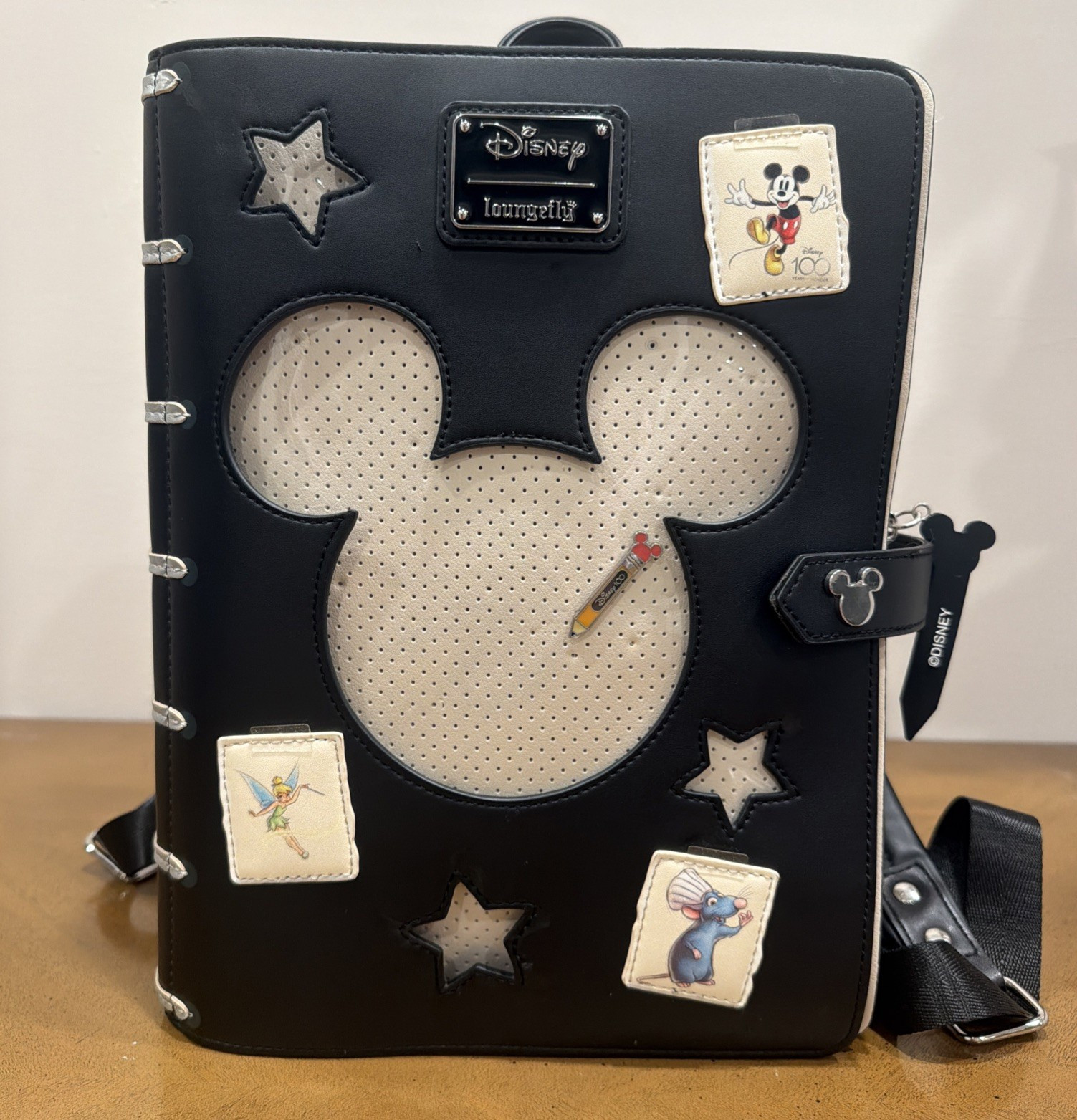 Loungefly Disney 100 Years of Wonder Mickey Mouse Book Mini Backpack w/Pin | eBay US