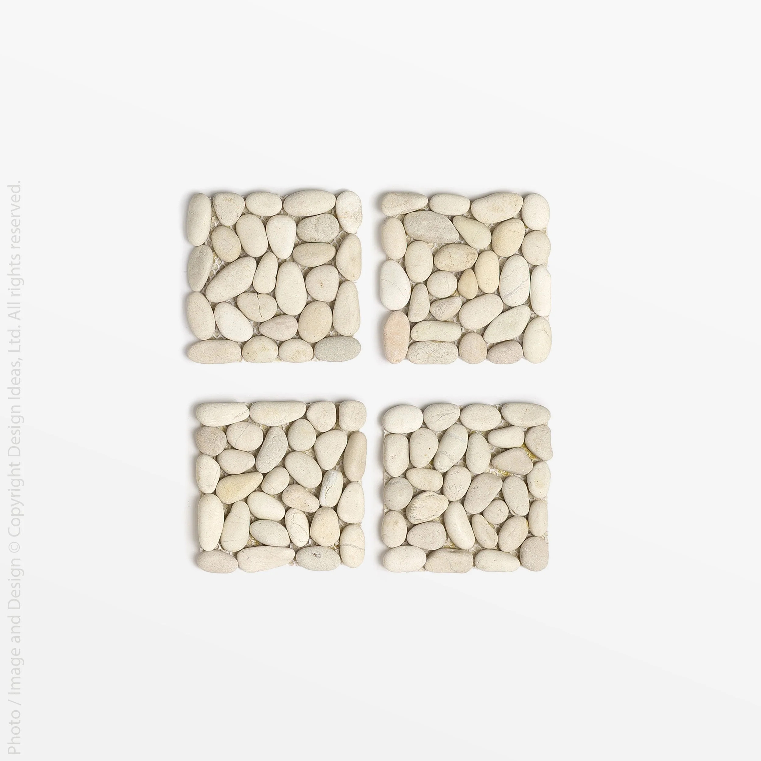 Beachstone™ Stones Coasters (Set of 4) | Texxture Home