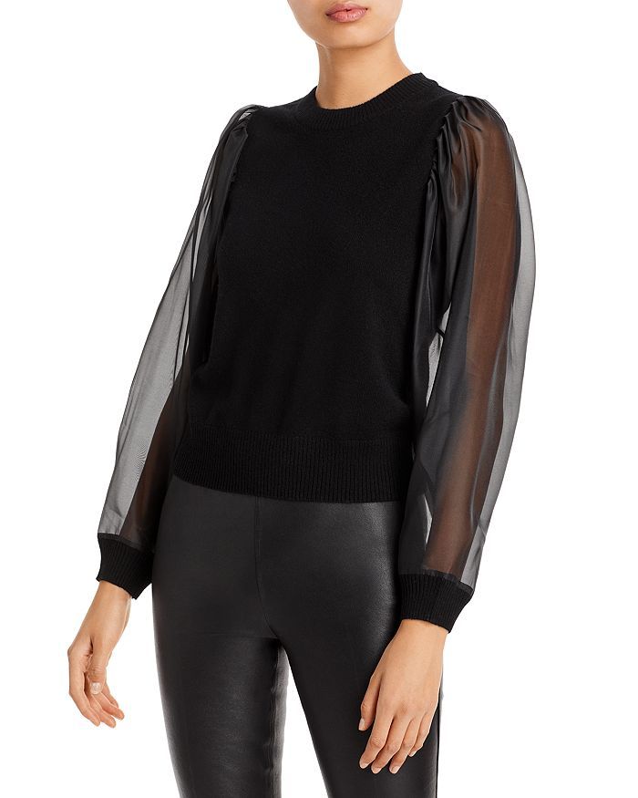Chiffon Sleeve Sweater - 100% Exclusive | Bloomingdale's (US)