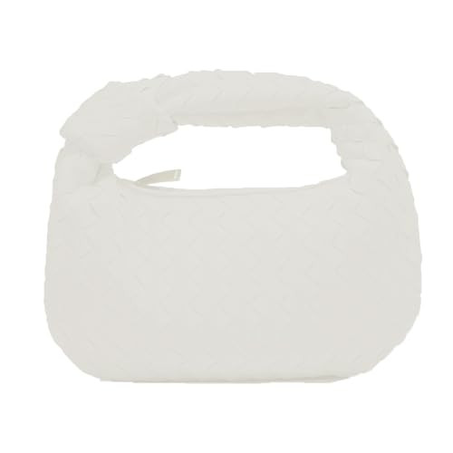 Woven Handbag Knotted Top-Handle Hobo Bag Evening Clutch for Women | Amazon (US)