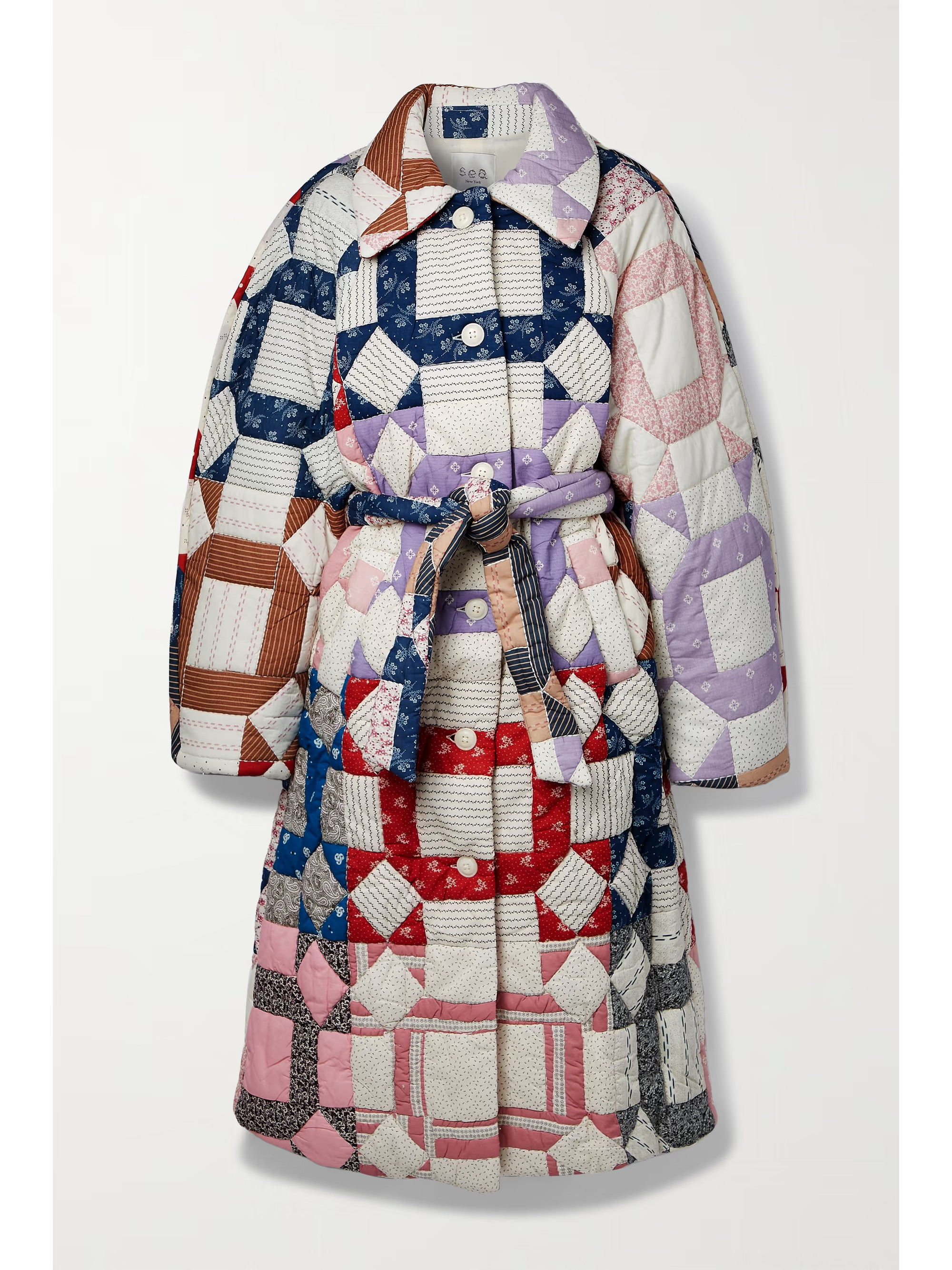 Nohr quilted printed cotton coat | NET-A-PORTER (US)