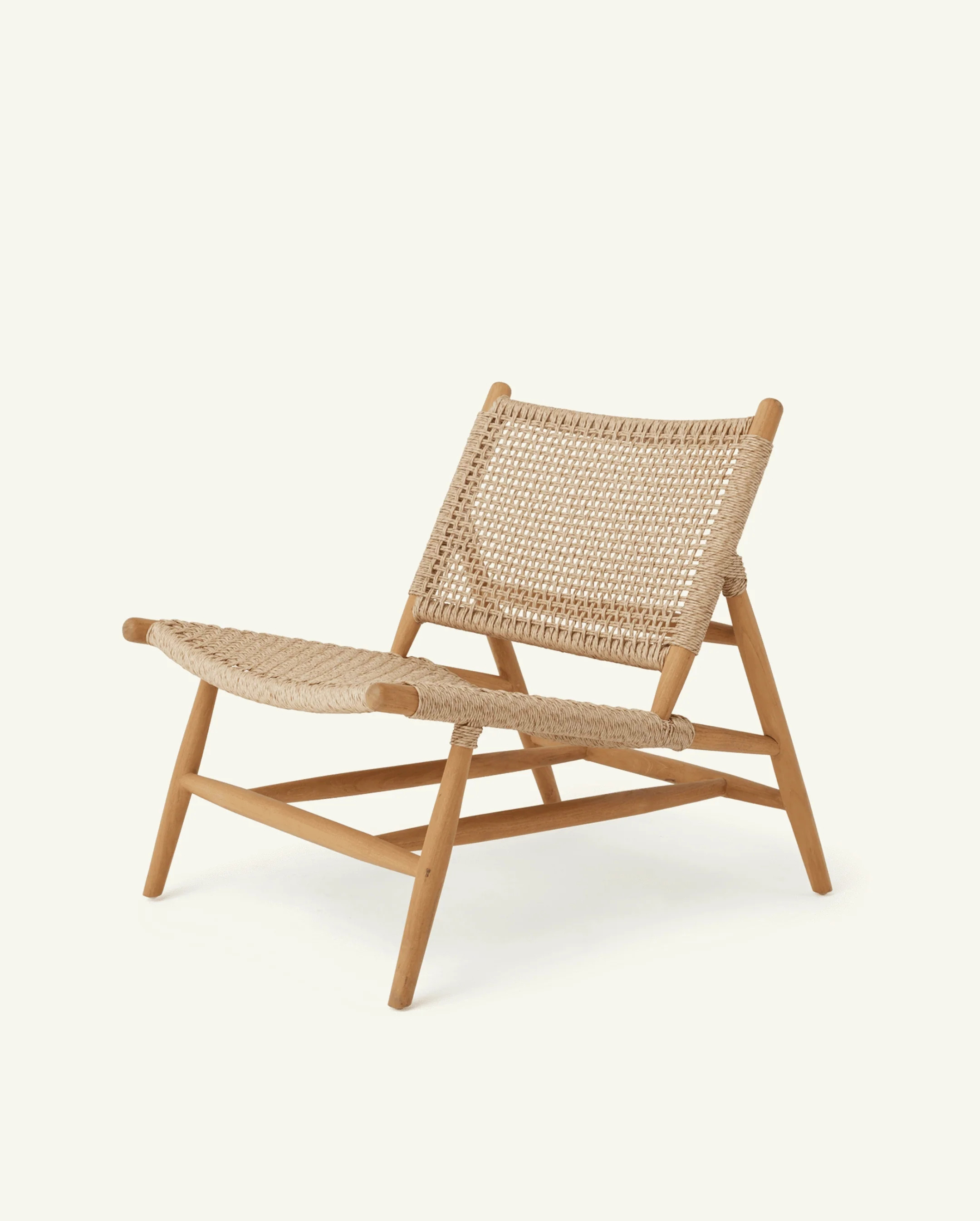 Bali Afternoon Lounge - Outdoor Lounge Chair with Synthetic Rattan | Hati Home