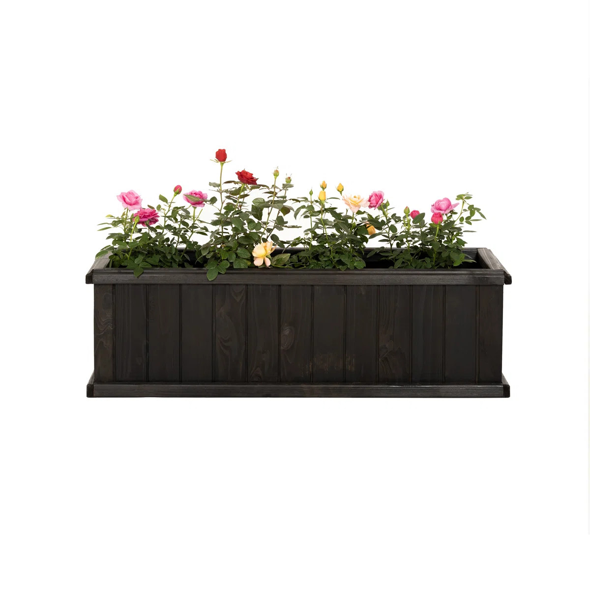 Barros Outdoor Wood Planter Box | Wayfair North America