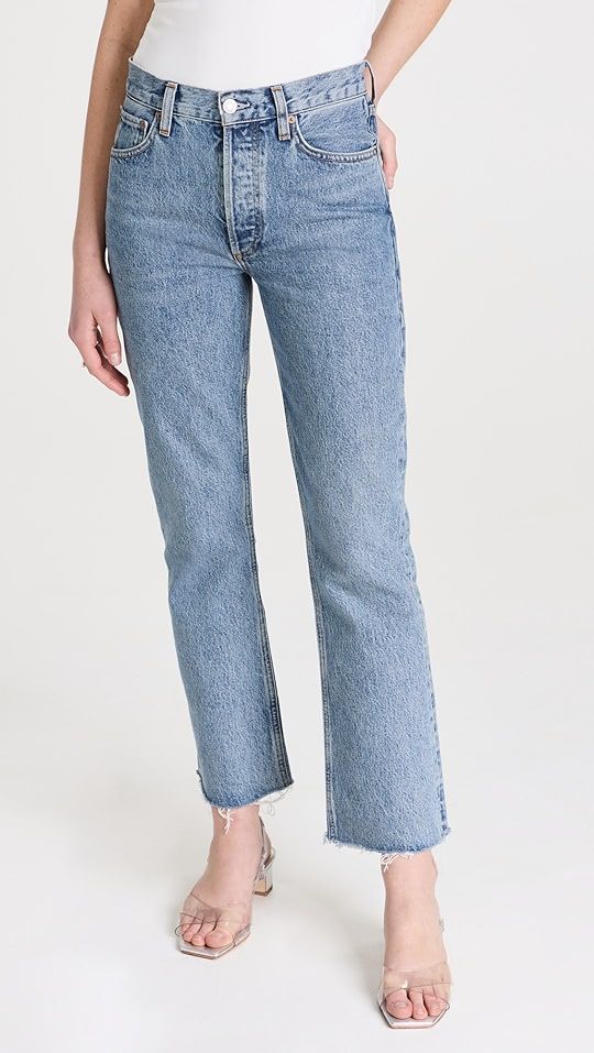 AGOLDE Mid Rise Relaxed Boot Jeans | SHOPBOP | Shopbop