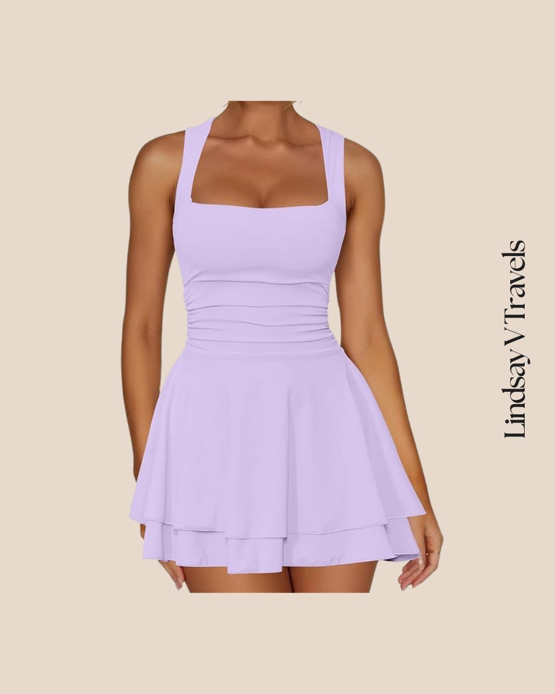 Chic and trendy! This ruched waist mini dress has a ruffle hem that’s perfect for party season. Obsessed with the bold purple! 

 #LTKSeasonal #LTKFindsUnder100 #LTKStyleTip