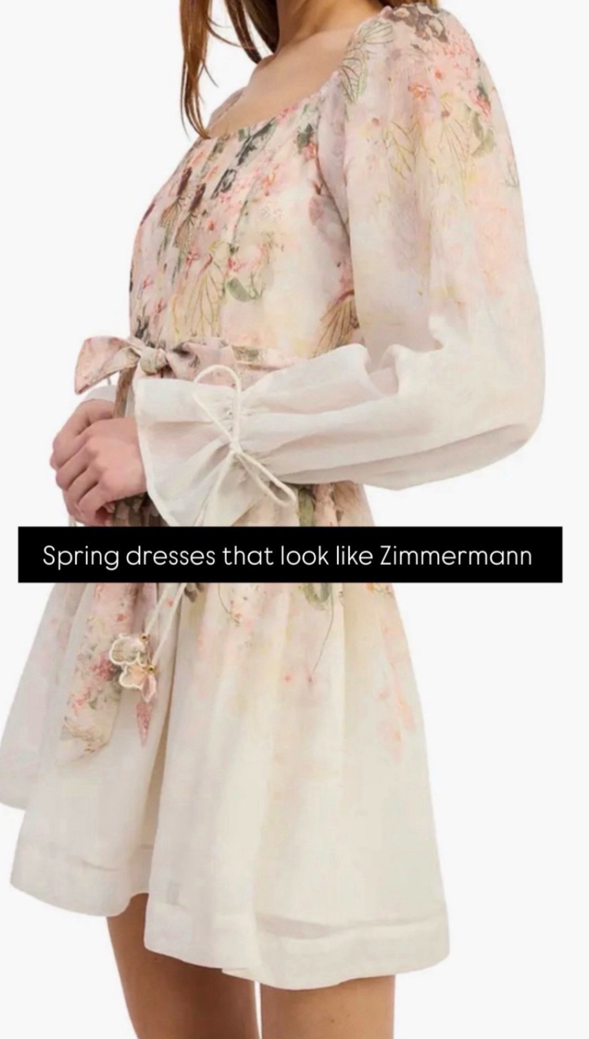 So cute - looks like Zimmermann!
RUNS SMALL across chest (wearing my usual XS but need small)

#LTKSeasonal #LTKootd #LTKgrwm #LTKdayinmylife