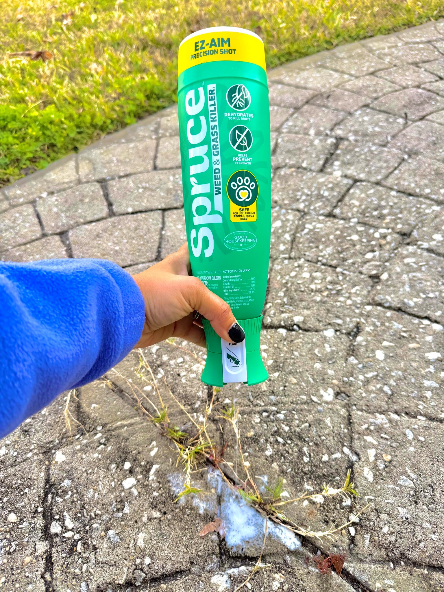 The Spruce Weed & Grass Killer is extremely easy to use with the EZ-AIM Precision Shot. It quickly kills my weeds and helps me keep my yard weed-free. It’s safe to use around people, pets, and bees 🐝

#LTKSaleAlert #LTKSeasonal #LTKHome