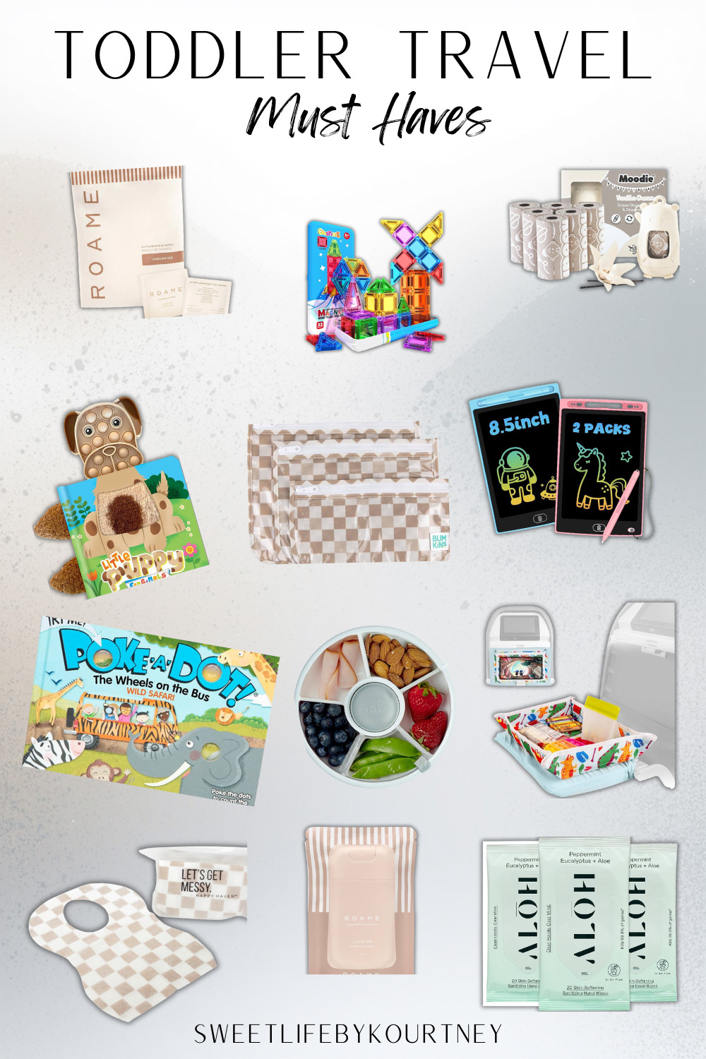 These toddler travel must haves make trips with little ones so much easier. A good mix of snack, mess, and entertainment finds for smoother days on the go. #SweetLifeByKourtney #ToddlerTravelMustHaves #TravelWithToddlers #MomLifeFinds 

 #LTKTravel #LTKBaby #LTKKids