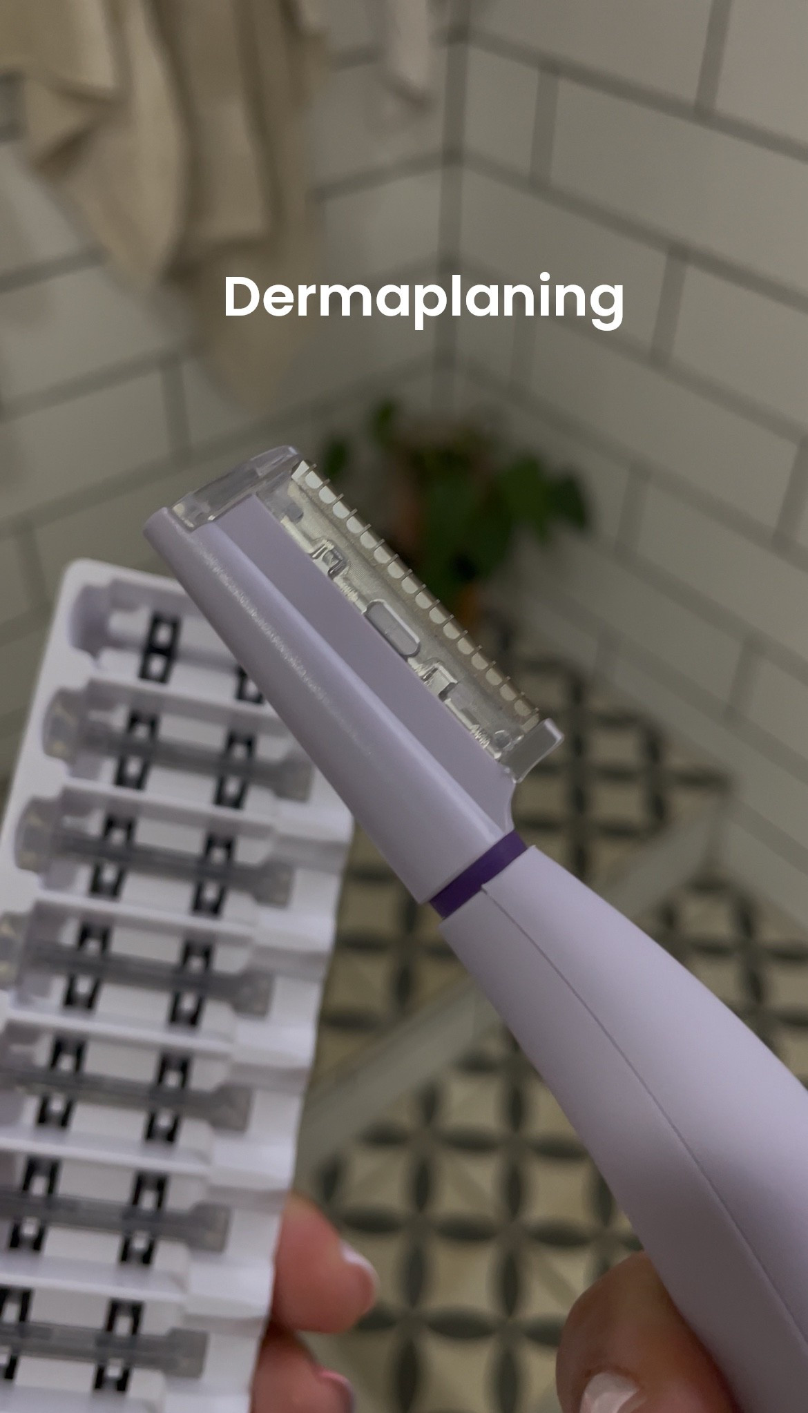 Dermaplaning to improve your skin texture right at home! 

#LTKGiftGuide #LTKBeauty
