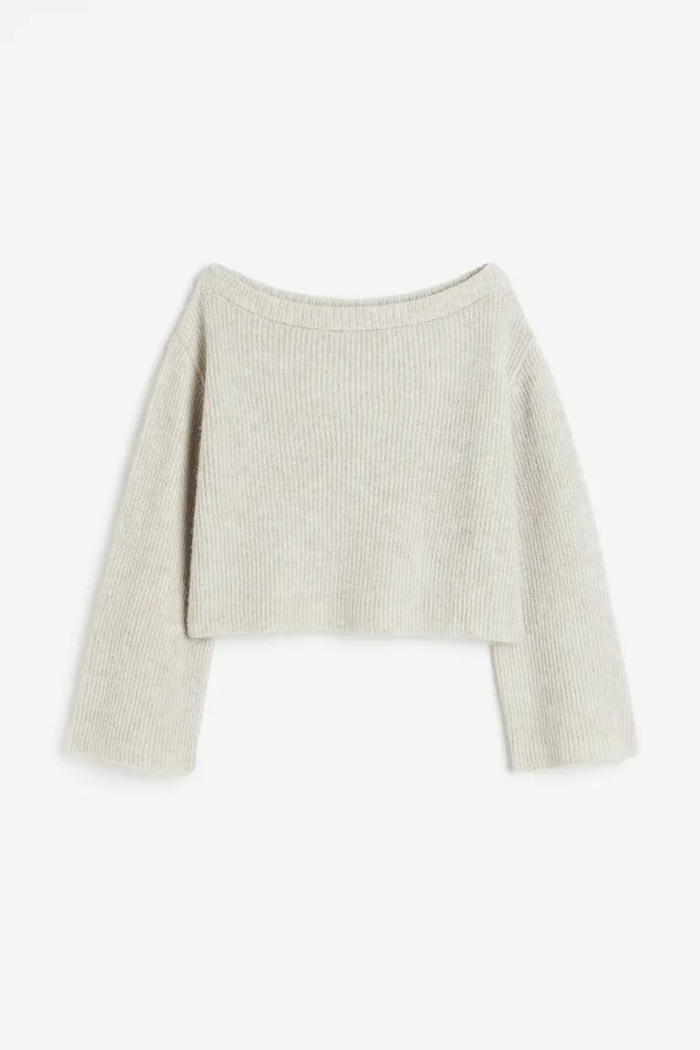 Off-the-shoulder Sweater | H&M (US)