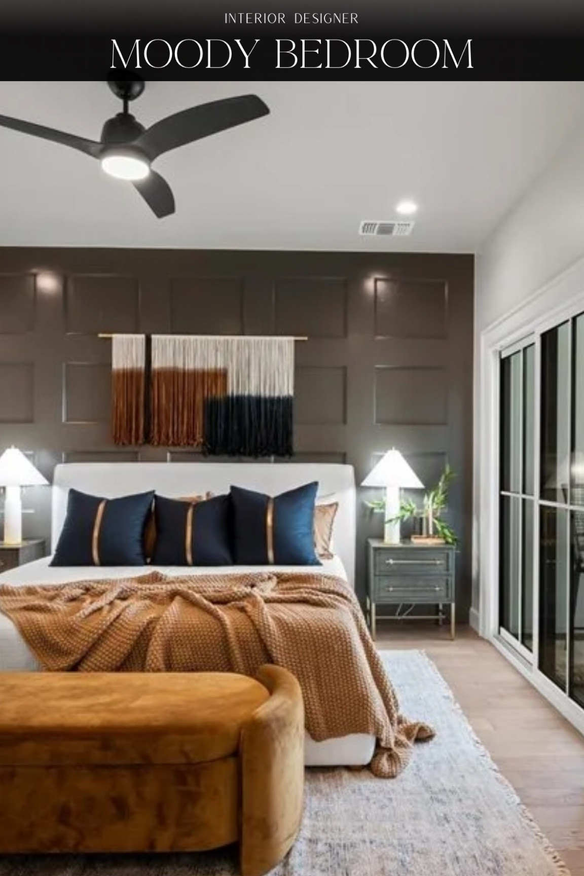 Recreate this moody bedroom in your home! 

#LTKStyleTip #LTKHome
