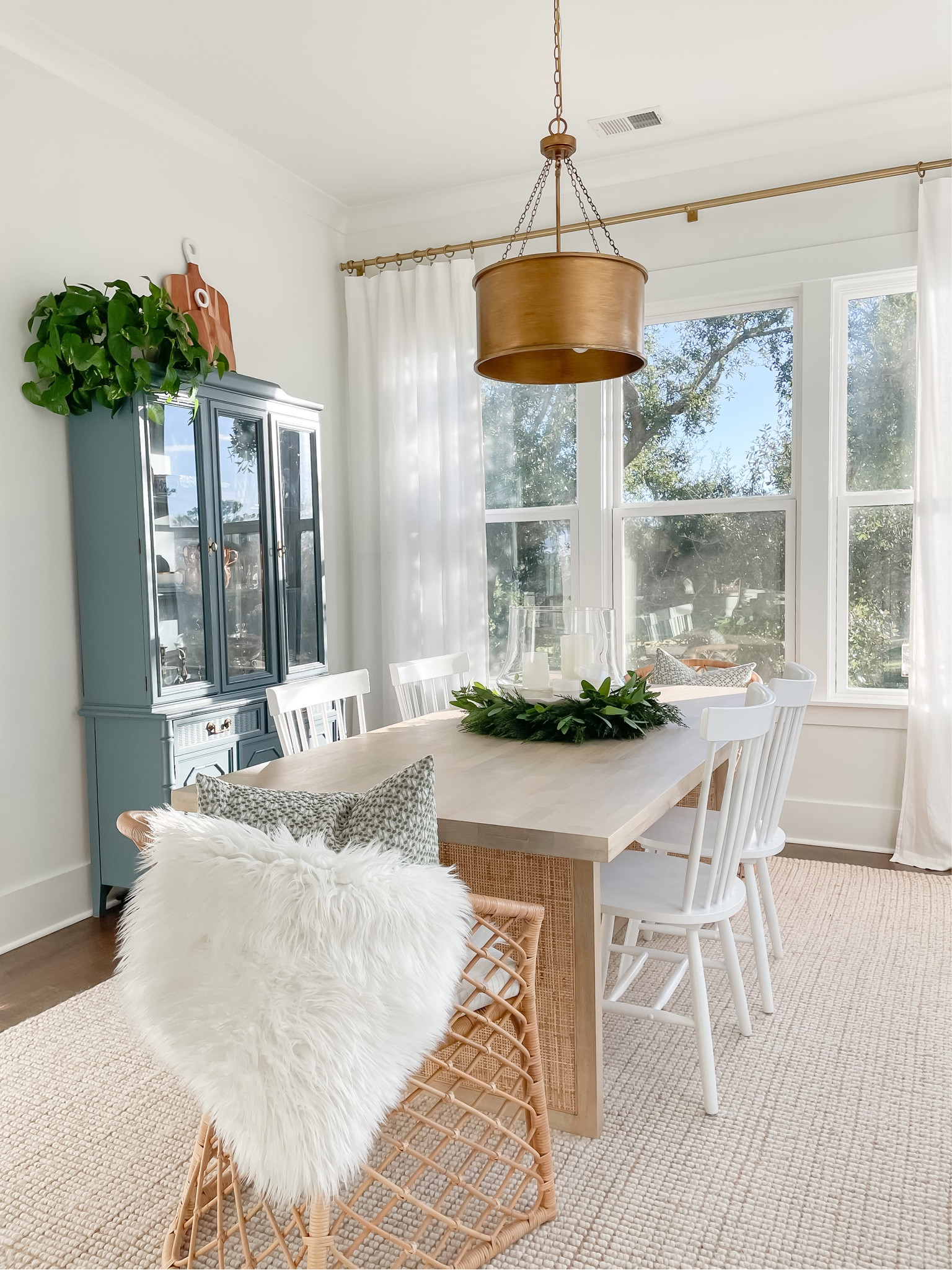 Holiday Dining room dining room rug dining table centerpiece

#LTKSeasonal #LTKhome #LTKHoliday