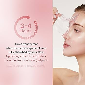 medicube Salmon DNA PDRN pink collagen jelly gel mask | overnight face mask for glass glow skin- ... | Amazon (US)