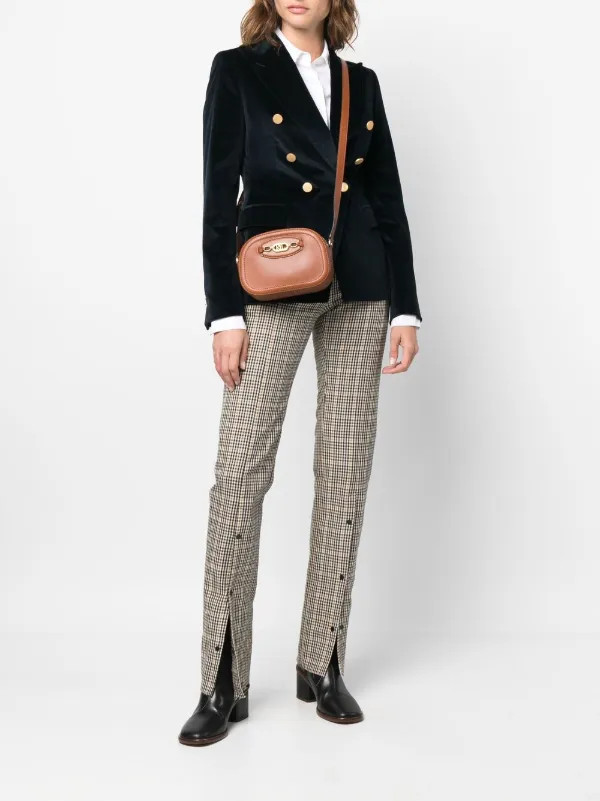 Lauren Ralph Lauren logo-print Leather crossbody-bag - Farfetch | Farfetch Global