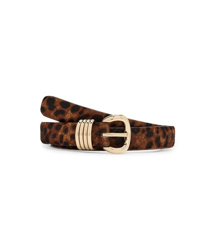 Madewell Women's Inez Belt: Leopard, Caramel Multi, XX-Large | Amazon (US)