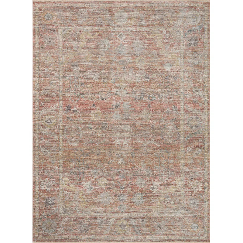 Magnolia Home By Joanna Gaines x Loloi Millie Sunset/Multi Area Rug | Wayfair North America
