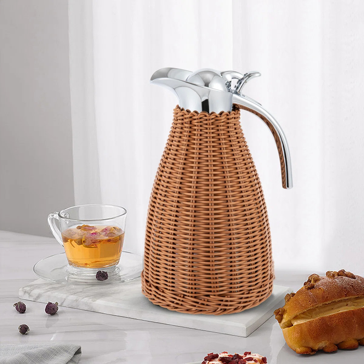 Stainless Steel Coffee Thermal Jug Beverage Dispenser | Wayfair North America