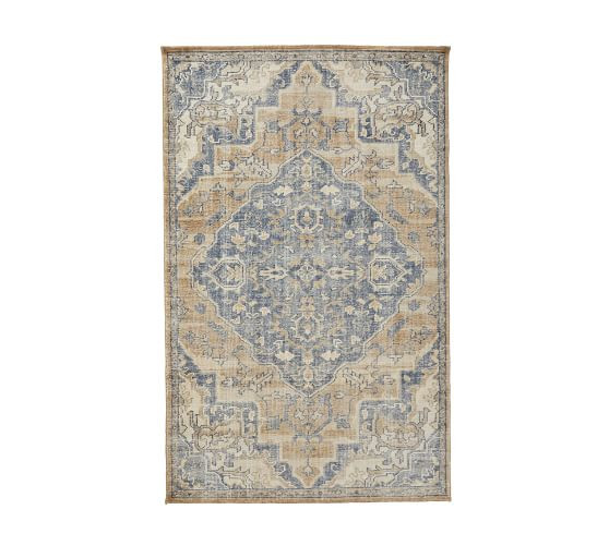 Carmela Hand-Knotted Wool Rug | Pottery Barn (US)