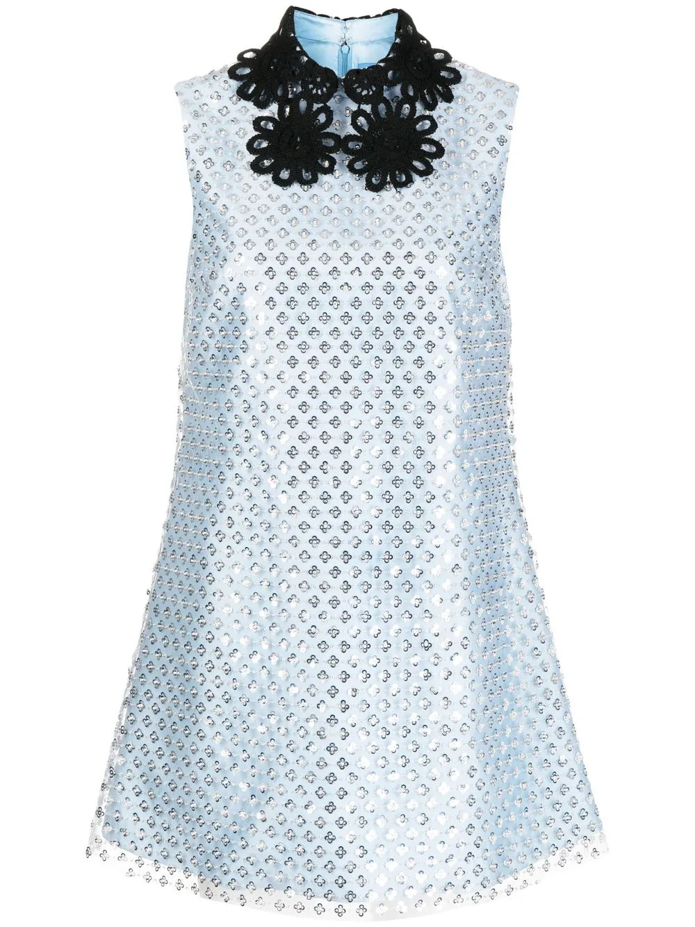 Macgraw Repertoire sequin-embellished Dress | Blue | FARFETCH SI | Farfetch Global