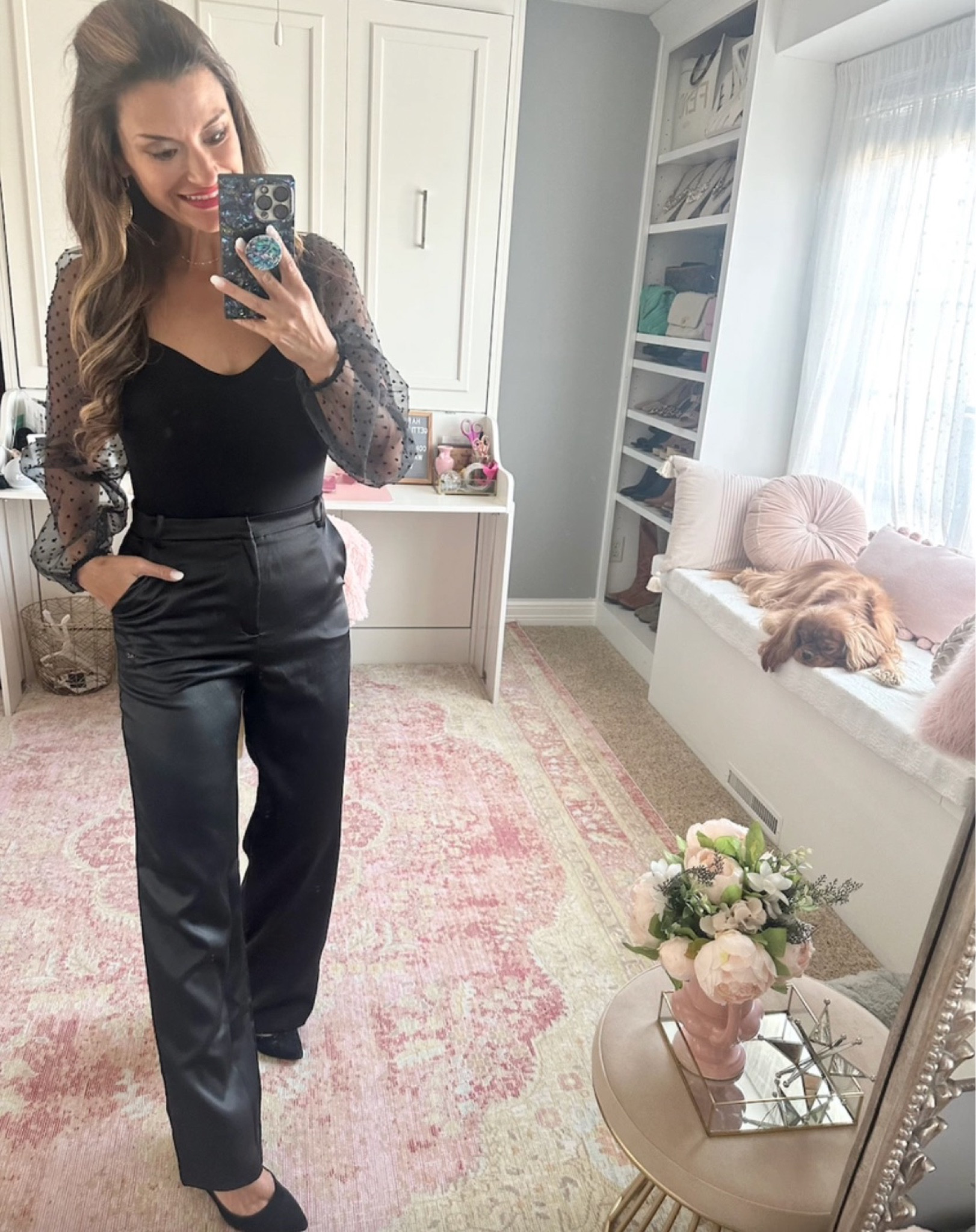 Great look for the holidays - Use code CANDACE10 to save 10%! Everything is true to size. Wearing a small in the top and pants.

#LTKunder100 #LTKHoliday #LTKunder50