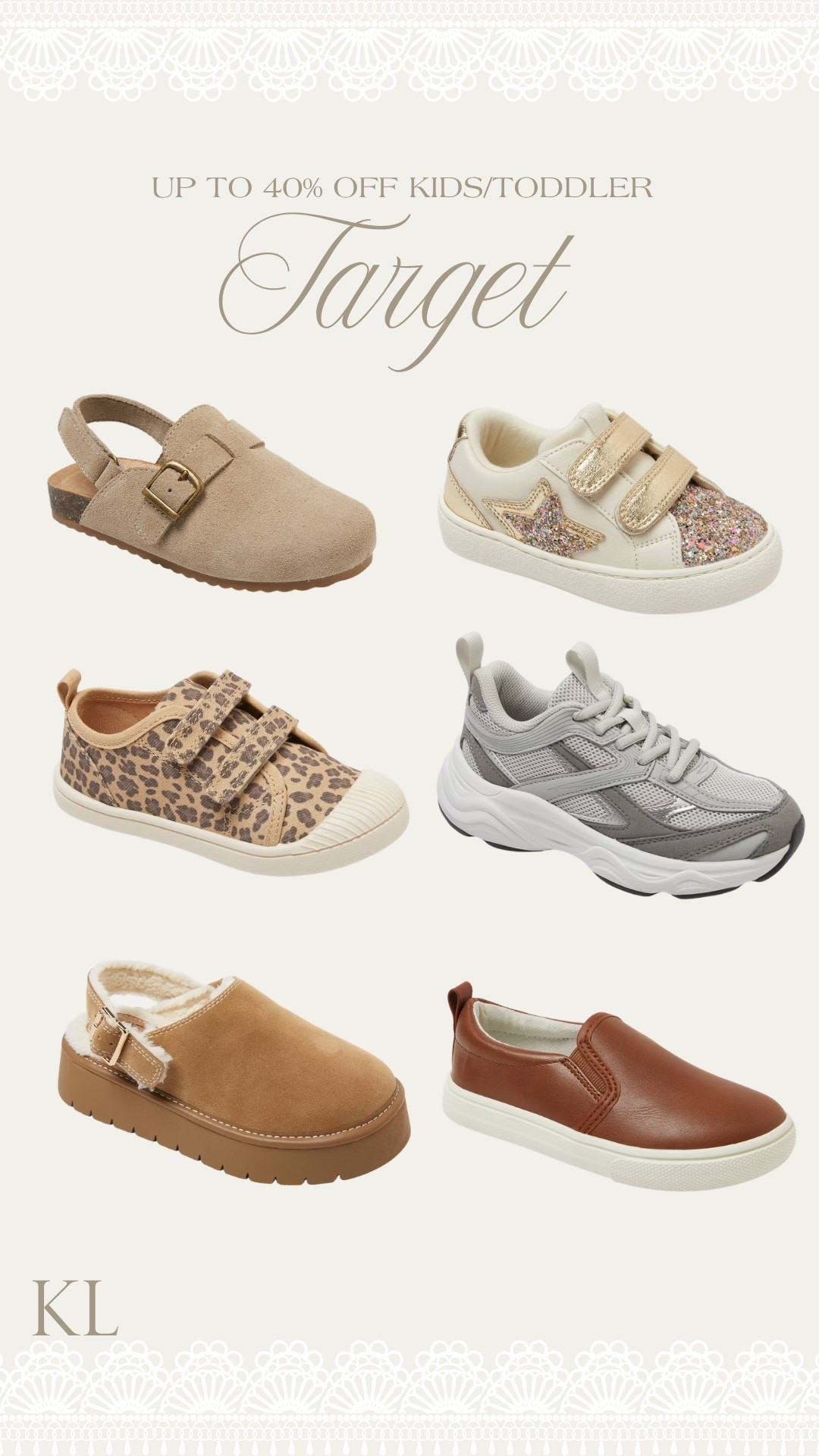 Toddler & Kids shoes up to 40% off at target! So many cute ones for fall

#LTKKids #LTKBaby