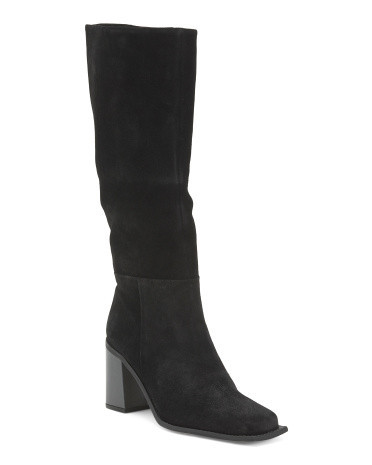 Suede Highness High Shaft Boots For Women | TJ Maxx