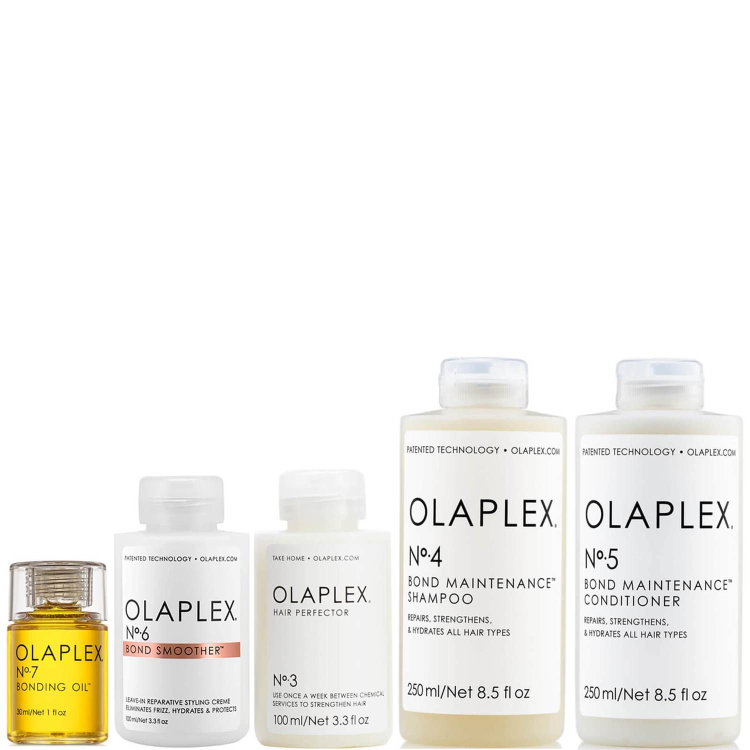 Olaplex No 3, 4, 5, 6 and 7 Bundle | Look Fantastic (UK)