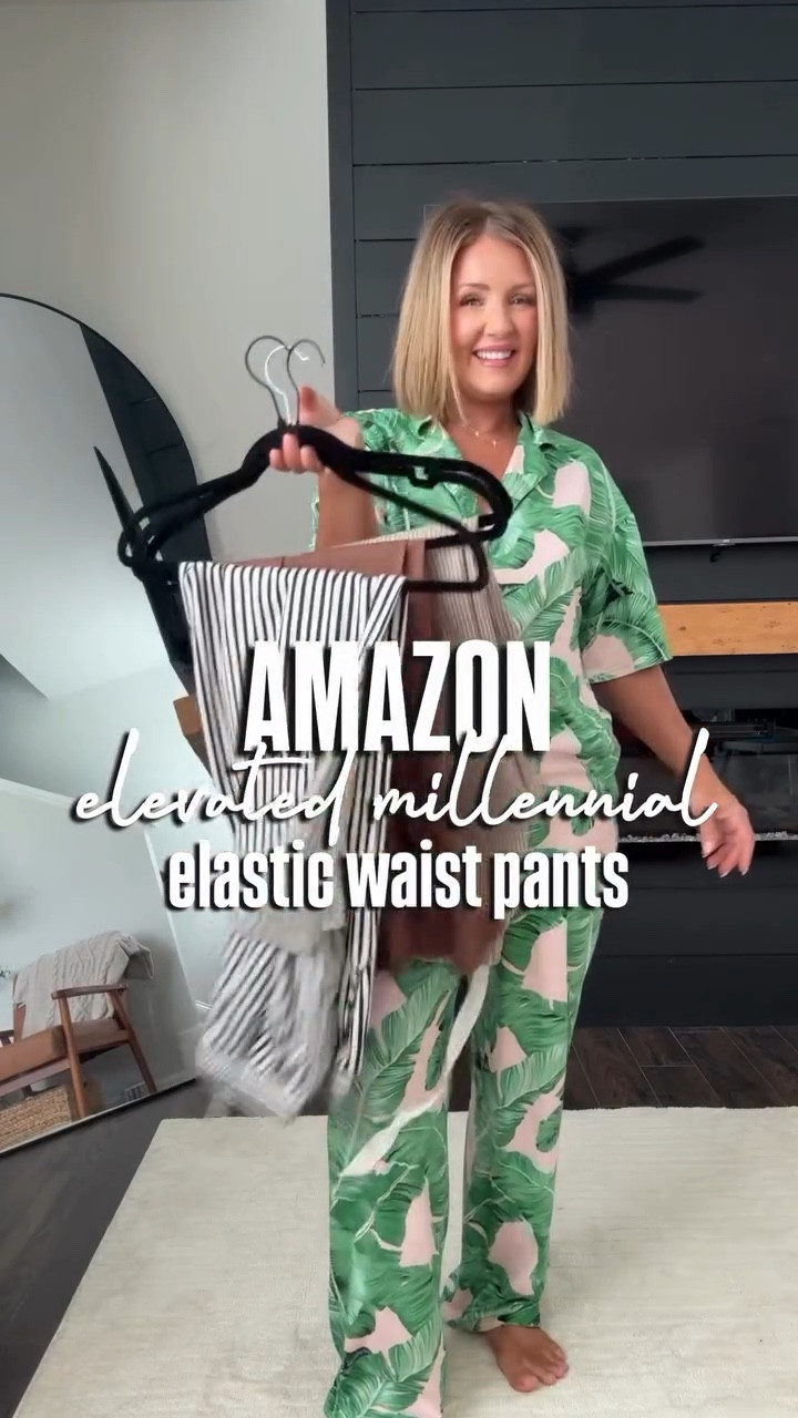 These Amazon elastic waist pants are where it’s at for us mommas! Perfect for postpartum or just running errands!

#LTKootd #LTKgrwm #LTKmomlife