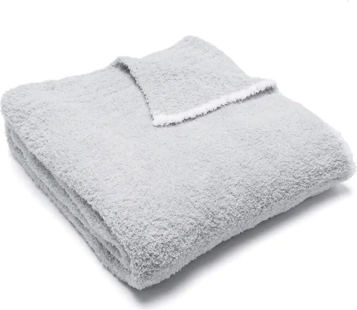 Barefoot Dreams CozyChic™ Rib Trim Throw - 45" x 60" | Nordstrom Rack