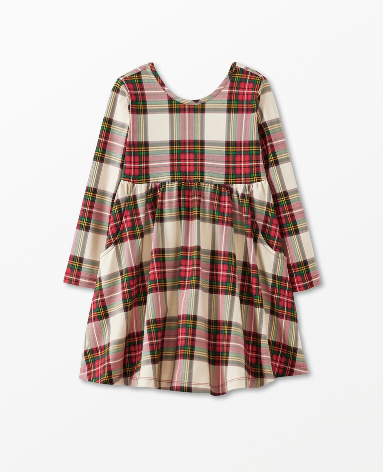 Long Sleeve Print Super Soft Skater Dress | Hanna Andersson