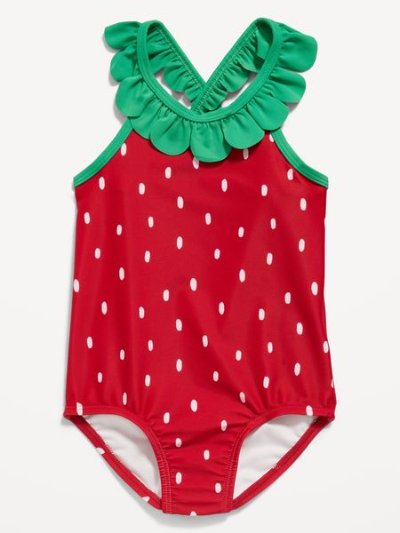 Printed Swimsuit for Toddler Girls | Old Navy (US)