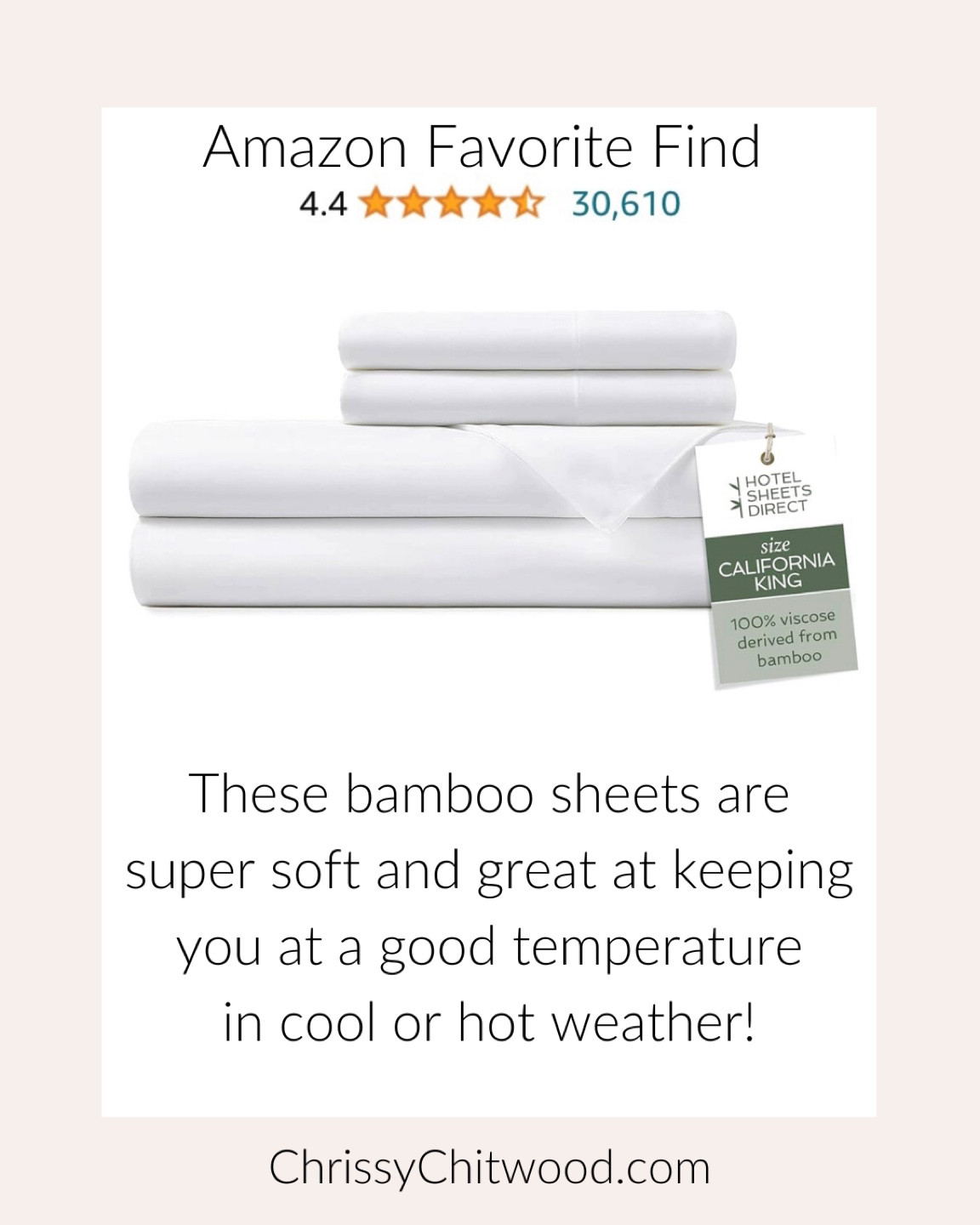 Amazon Favorite Find: Upgrade your bedding with these bamboo sheets are super soft and great at keeping you at a good temperature in hot or cold weather!

We love these bamboo sheets so much we got a second set! The sheets come in lots of colors and sizes.

Amazon finds, bedroom, home favorite

#LTKhome #LTKSeasonal #LTKfindsunder100