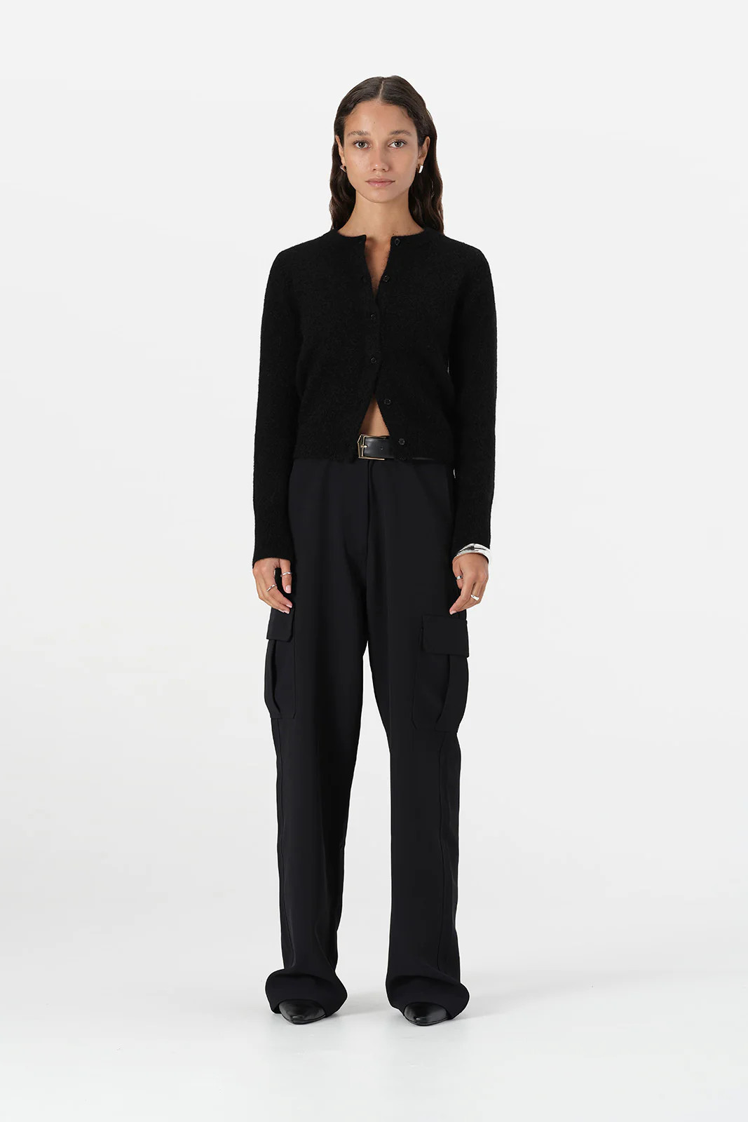 Rue Knit Cardi Black | Elka Collective (AU, UK, US, NZ)