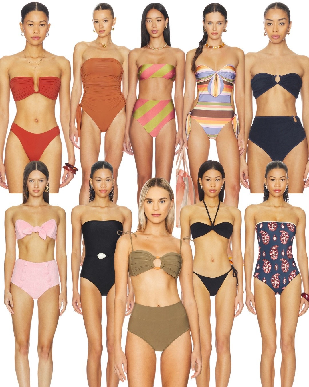 10 swimsuits we love from @Revolve

#LTKSwim #LTKSeasonal #LTKootd